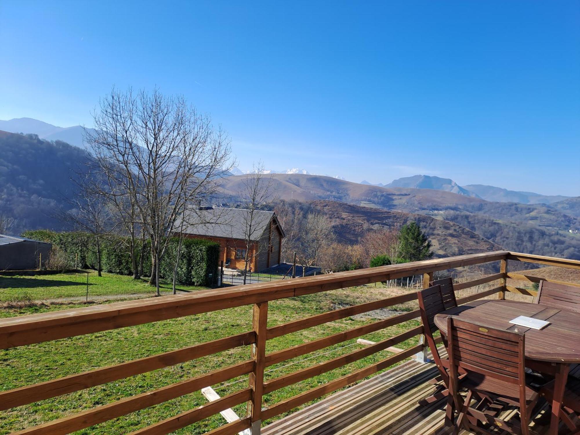 Chalet Dans Les Hautes- Pyrenees Entre Lourdes Et Bagneres Calme Et Vue Magnifique Arrodets-ez-Angles Zewnętrze zdjęcie